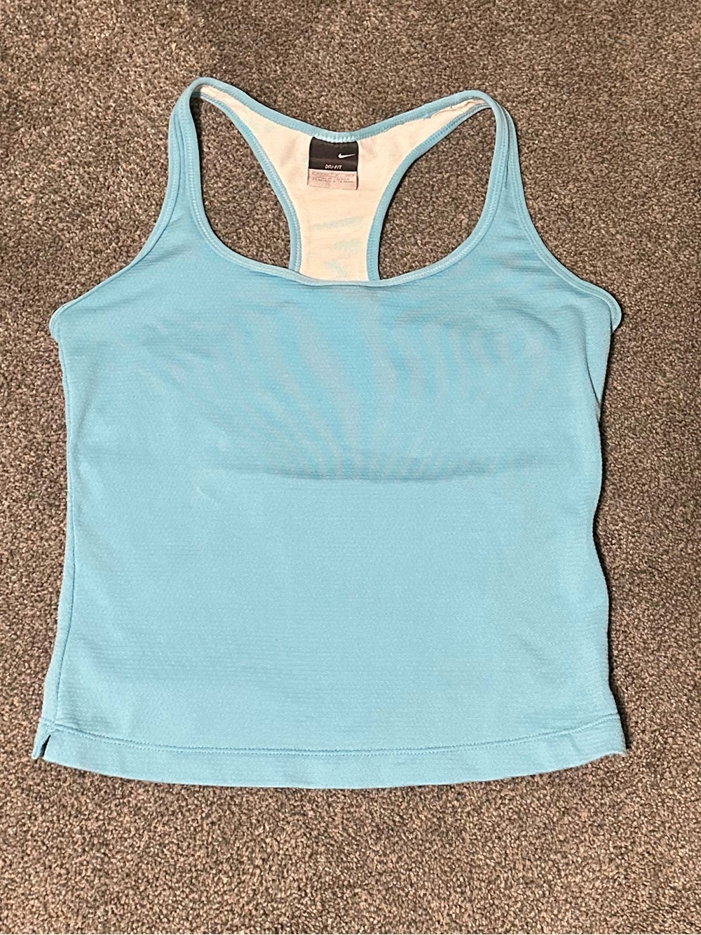 Nike Light Blue Racerback Tank Top - Women